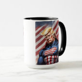 Trump Epic Superhero Mug (Devant droit)