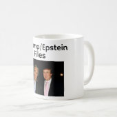 Trump/Epstein Files Coffee Mug (Devant droit)