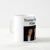 Trump/Epstein Files Coffee Mug (Devant gauche)