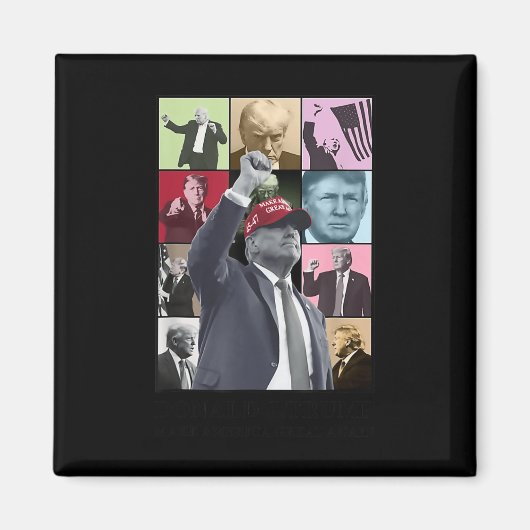 Trump Era Shirt Magneet (Voorkant)