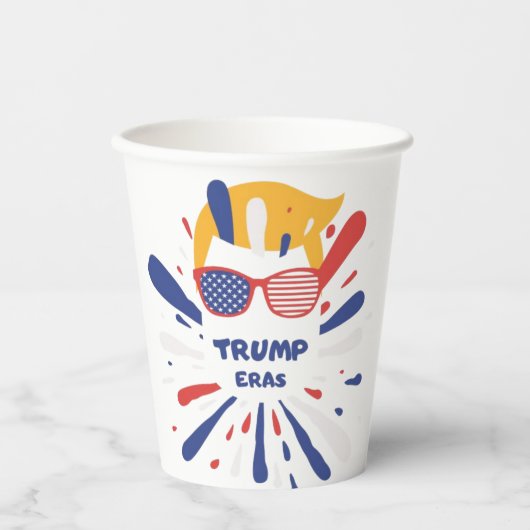 Trump Era's stemming Papieren Bekers (Voorkant)