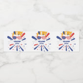 Trump Era's stemming Waterfles Etiket (Enkel label)