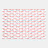 TRUMP et Etoiles bleues enveloppant des feuilles d (Devant 3)