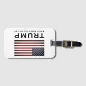 Trump étiquette à bagages républicains - Keep Amer (Devant Horizontal)