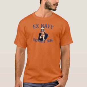 Trump Ex Marine Zeekoeboek Reality TV HG T-shirt