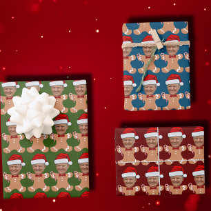 Trump Face Custom Face Foto Gingerbread Inpakpapier Vel