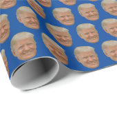Trump Face Gift Wrap Cadeaupapier (Rol Hoek)