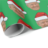 Trump Face Gift Wrap Custom Face Photo Cadeaupapier (Rol Hoek)