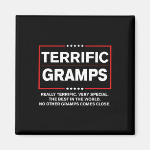 Trump Fathers Day Gift voor Gramps Grappige Campag Magneet