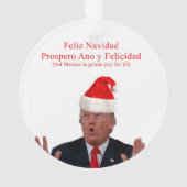 Trump. Feliz Navidad, le Mexique va payer pour ça  (dos)