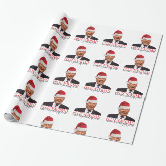 Trump. Feliz Navidad, Mexico gaat ervoor betalen! Cadeaupapier
