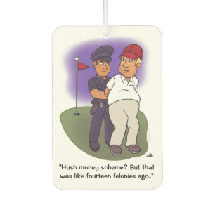 Trump Felonies Auto Luchtverfrisser