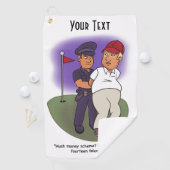Trump Felonies Golf Towel Golfhanddoek (Insitu)