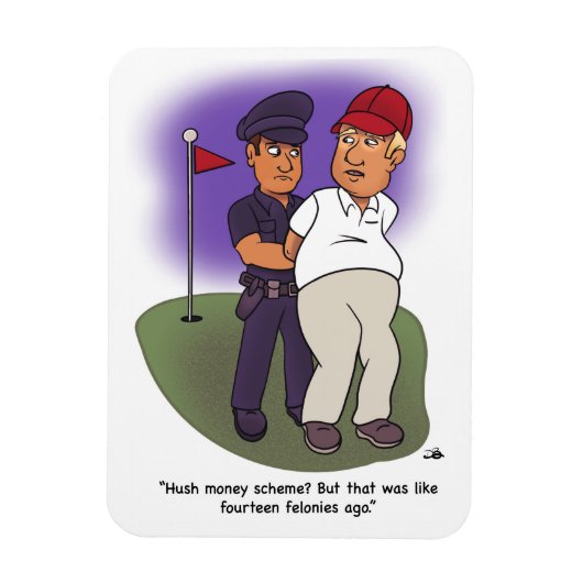 Trump Felonies Magnet (Vertical)