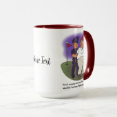 Trump Felonies Mug au café (Devant droit)