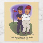 Trump Felonies Wine Labels Wijn Etiket (Enkel label)