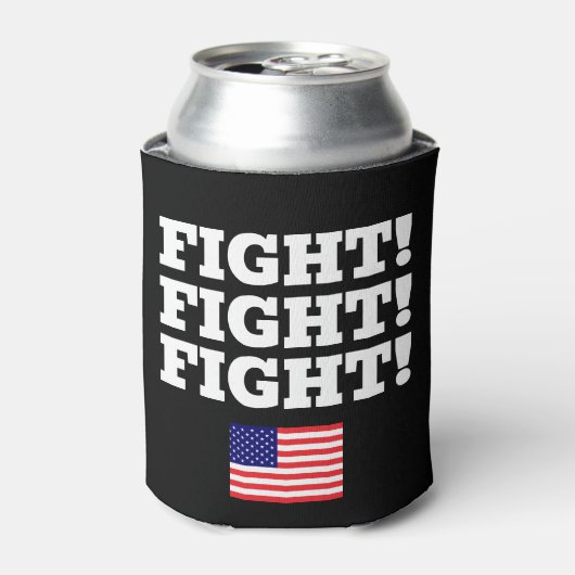 Trump Fight Coozie (Blikje Voorkant)