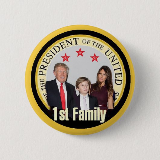 TRUMP First Family Button (Voorkant)