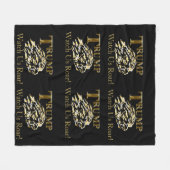 TRUMP FLEECE DEKEN (Voorkant (Horizontaal))