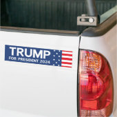Trump for President 2024 Bumpersticker (Op Truck)