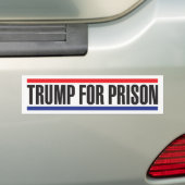 Trump for Prison Bumpersticker (Op auto)
