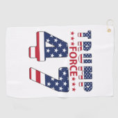 Trump Force 47 Golfhanddoek (Horizontaal)