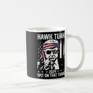 Trump Funny Hawk Tush spuugde op die ding Koffiemok