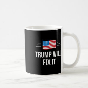Trump gaat het oplossen - koffiemok