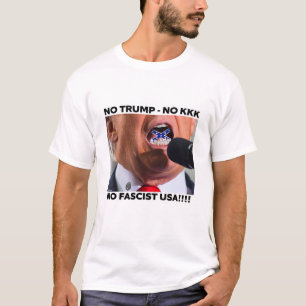 TRUMP "GEEN FASCISTISCH USA" T-SHIRT