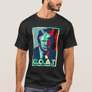 Trump GEIT middelvinger Ik zal terug verkiezingen T-shirt
