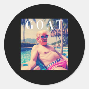 Trump Geit Shirt Grappig Zomer 2024 Republikeinse Ronde Sticker