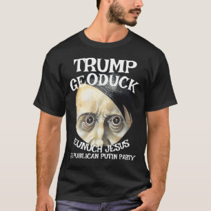 Trump Geoduck Eunuch Jesus Republikeinse Partij T-shirt