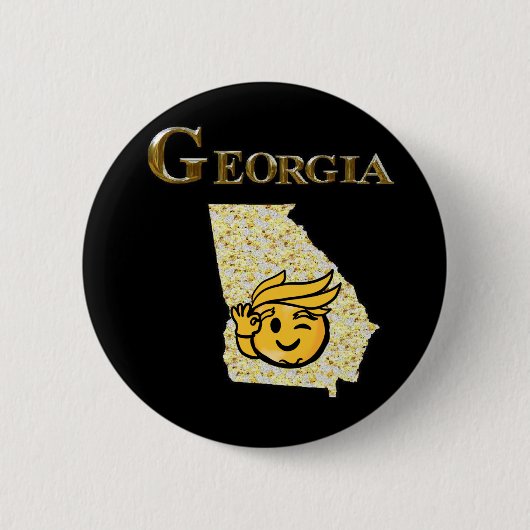 TRUMP GEORGIA RONDE BUTTON 5,7 CM (Voorkant)