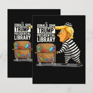 Trump gevangenis presidentiële bibliotheek kaart