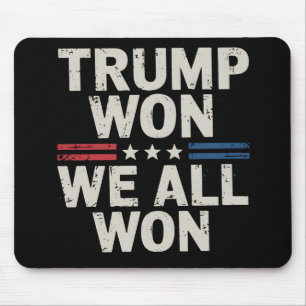 Trump Gewonnen We Hebben Allen Gewonnen President Muismat