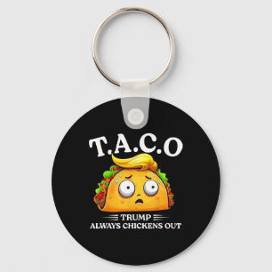 Trump Gibt Immer Auf Taco Lustige Taco Trump Sh Sleutelhanger