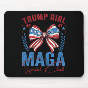 Trump Girl 45 47 Mega Est 2024 Social Club Stemmen Muismat
