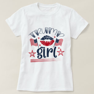 Trump Girl Design T-shirt