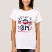 Trump Girl Design T-shirt (Voorkant)