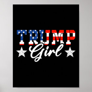 Trump Girl (op CK) Trump Girl No Apologies Mega Me Poster