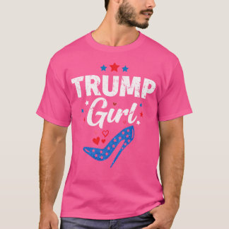 Trump Girl Trump 2024-supporter verontwaardigd T-shirt
