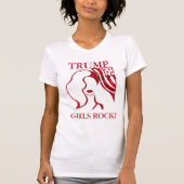 TRUMP GIRLS ROCK ! T-shirt (Devant)