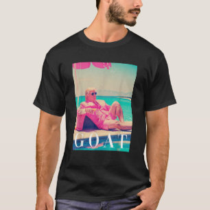 Trump GOA Zomer 2024 Retro Funny Pink Donald Trum T-shirt
