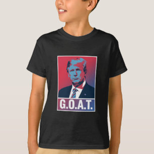 Trump GOAT Verkiezing 2024 Republikeinse Vintage T-shirt