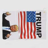 TRUMP GOLF TOWEL PATRIOTIC GOLFHANDDOEK (Horizontaal)