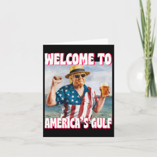 Trump Golf van Amerika Grappige Golf van Mexico VS Kaart
