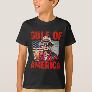 Trump Golf van Amerika Grappige Golf van Mexico VS T-shirt