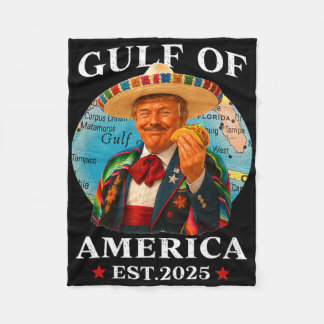 Trump Golf van Amerika sinds 2025 Mexico Trump Fleece Deken