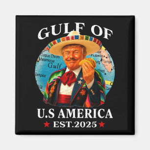 Trump Golf van Amerika sinds 2025 Mexico Trump Magneet