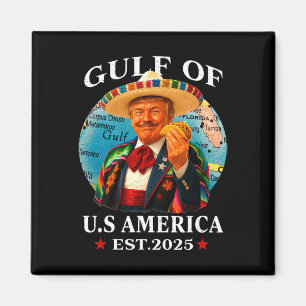 Trump Golf van Amerika sinds 2025 Mexico Trump Magneet